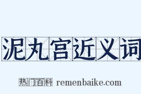 泥丸宫近义词是什么意思的图片